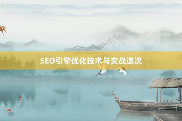 SEO引擎优化技术与实战递次